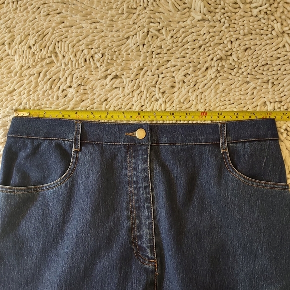 Haggar denim skirt- size 12 - Picture 4 of 7